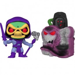 Figurine Funko Pop Town Les Maîtres de l'Univers Snake Mountain avec Skeletor Boutique Geneve Suisse