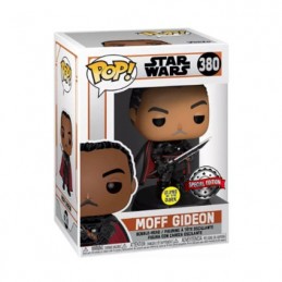 Figur Funko Pop Glow in the Dark Star Wars The Mandalorian Moff Gideon Limited Edition Geneva Store Switzerland