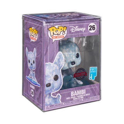 Figurine Funko Pop Artist Series Bambi Snowflakes avec Boite de Protection Acrylique Edition Limitée Boutique Geneve Suisse