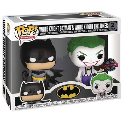 Einde huiswerk debat Toys Pop DC Batman and Joker White Knight 2-Pack Limited Edition Fu...