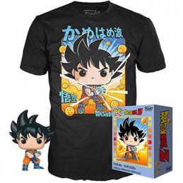 Figur Funko Pop and T-shirt Dragon Ball Goku (Kamehameha) Limited Edition Geneva Store Switzerland