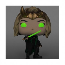 Figur Funko Pop Glow in the Dark Marvel Loki Sylvie Limited Edition Geneva Store Switzerland