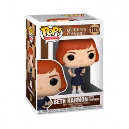 Figuren Funko Pop Das Damengambit Beth Harmon mit Trophäen Genf Shop Schweiz