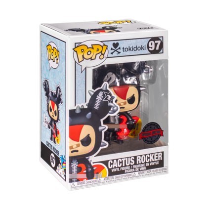 Figurine Funko Pop Tokidoki Cactus Rocker par Simone Legno Edition Limitée Boutique Geneve Suisse