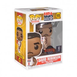 Figur Funko Pop NBA Legends David Robinson 92 Team USA White Limited Edition Geneva Store Switzerland