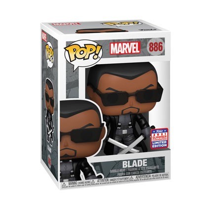 Figur Funko Pop SDCC 2021 Marvel Blade Limited Edition Geneva Store Switzerland