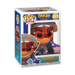 Figur Funko Pop SDCC 2021 Crash Bandicoot Crash in Mask Armor Limited Edition Geneva Store Switzerland