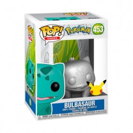 Figur Funko Pop Metallic Pokemon Silver Bulbasaur 25th Anniversary Limited Edition Geneva Store Switzerland