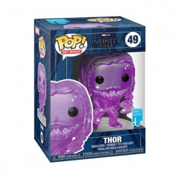 Figur Funko Pop Artist Series Infinity Saga Thor Purple Limited Edition Geneva Store Switzerland