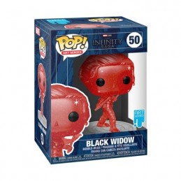 Figur Funko Pop Artist Series Infinity Saga Black Widow Red Limited Edition Geneva Store Switzerland