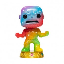 Figur Funko Pop Thanos Rainbow Metallic with Hard Acrylic Protector Limited Geneva Store Switzerland