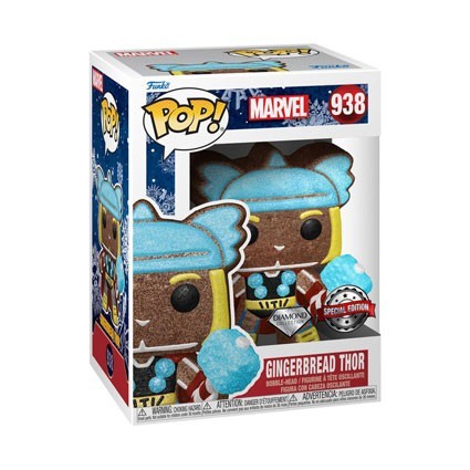 Figur Funko Pop Diamond Thor Gingerbread Limited Edition Geneva Store Switzerland