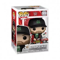 Figur Funko Pop Catch WWE Triple H Degeneration X with Pin Limited Edition Geneva Store Switzerland