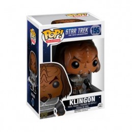 Figurine Funko BOÎTE ENDOMMAGÉE Pop Star Trek The Next Generation klingon (Rare) Boutique Geneve Suisse