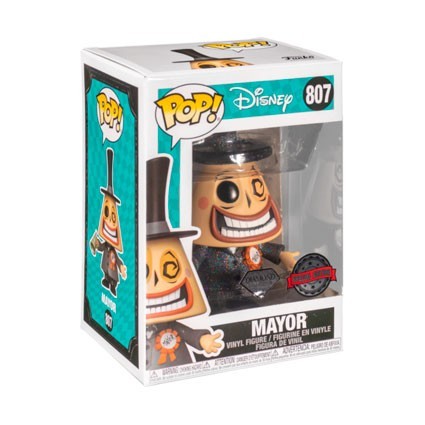 Figurine Funko Pop Diamond L'Étrange Noël de Mr Jack Mayor avec Megaphone Edition Limitée Boutique Geneve Suisse