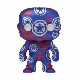 Figur Funko Pop et T-shirt Artist Series Captain America Civil War Limited Edition Geneva Store Switzerland