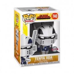 Figur Funko Pop and T-shirt My Hero Academia Tenya Iida with Helmet Limited Edition Geneva Store Switzerland