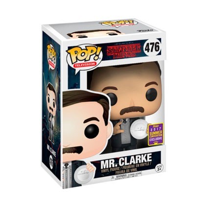 Figur Funko Pop SDCC 2017 Stranger Things Mr Clarke Limited Edition Geneva Store Switzerland