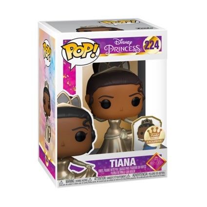 Figuren Funko Pop Disney Küss den Frosch Tiana Ultimate Princess Gold mit Pin Limitierte Auflage Genf Shop Schweiz