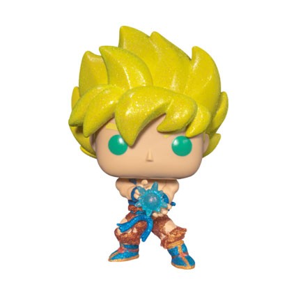 Funko POP Animation Dragon Ball Z - Super Saiyan Goku With Kamehameha yellow