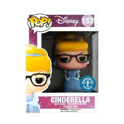 Figur Funko Pop Disney Cinderella with Glasses Geek Limited Edition Geneva Store Switzerland