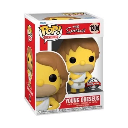 Figur Funko Pop The Simpsons Young Obeseus Buff Homer Limited Edition Geneva Store Switzerland