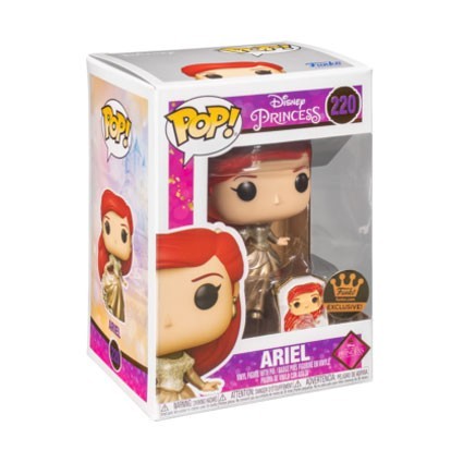 Figur Funko Pop The Little Mermaid Ariel Ultimate Princess Gold with Pin Limited Edition Geneva Store Switzerland