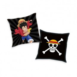 Figur Herding One Piece Pillow Skull and Monkey D. Luffy Geneva Store Switzerland