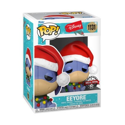 Figur Funko Pop Winnie the Pooh Eeyore with Lights Holiday Limited Edition Geneva Store Switzerland