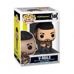 Figur Funko Pop Cyberpunk 2077 V-Male (Vaulted) Geneva Store Switzerland