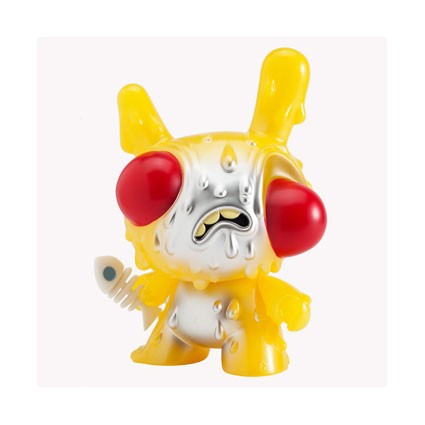 Toys Kidrobot Meltdown Dunny Yellow GID by Chris Ryniak Swizerland