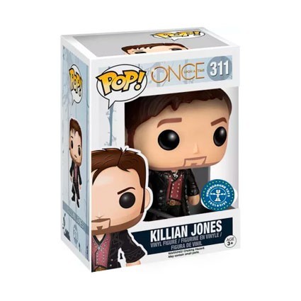 Figuren Funko BESCHÄDIGTE BOX Pop Once upon a Time Killian Jones (Hook) Limitierte Auflage Genf Shop Schweiz