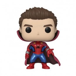 Figurine Funko Pop Métallique What If...? Spider-Man Zombie Hunter Spidey Unmasked Edition Limitée Boutique Geneve Suisse