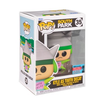 Figuren Funko Pop ECCC 2021 South Park Kyle as Tooth Decay Limitierte Auflage Genf Shop Schweiz