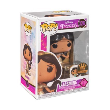 Figur Funko Pop Disney Aladdin Princess Jasmine Gold Ultimate Princess with Pin Limited Edition Geneva Store Switzerland