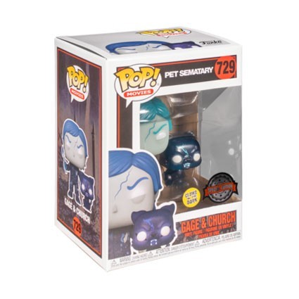 Figur Funko Pop Glow in the Dark Pet Sematary Undead Gage and Church Limited Edition Geneva Store Switzerland