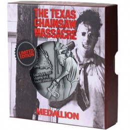 Figur FaNaTtiK Texas Chainsaw Massacre Medallion Logo Limited Edition Geneva Store Switzerland