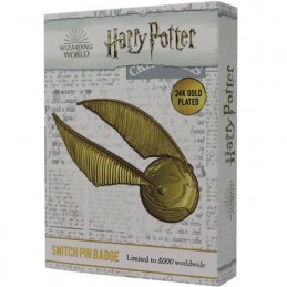 Figurine FaNaTtiK Harry Potter pin's Premium XL Snitch (plaqué or) Edition Limitée Boutique Geneve Suisse