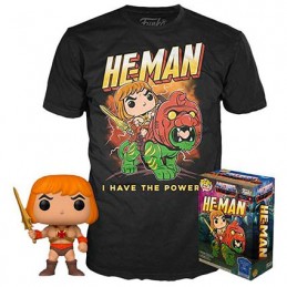 Figurine Funko Pop Phosphorescent et T-shirt Les Maîtres de l'Univers Musclor Edition Limitée Boutique Geneve Suisse