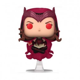 Figur Funko Pop Glow in the Dark WandaVision Scarlet Witch with Darkhold Book Limited Edition Geneva Store Switzerland