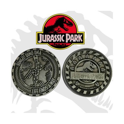 Figur FaNaTtiK Jurassic Park Collectable Coin Mr DNA Limited Edition Geneva Store Switzerland