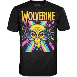 Figuren Funko Pop und T-shirt Marvel Blacklight Wolverine Limitierte Auflage Genf Shop Schweiz