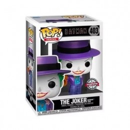 Figurine Funko Pop Métallique DC Comics Batman 89 Joker avec Megaphone Edition Limitée Boutique Geneve Suisse