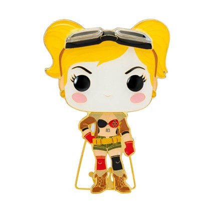 Figur Funko Pop Enamel Pin DC Bombshells Harley Quinn Geneva Store Switzerland