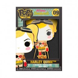 Figur Funko Pop Enamel Pin DC Bombshells Harley Quinn Geneva Store Switzerland