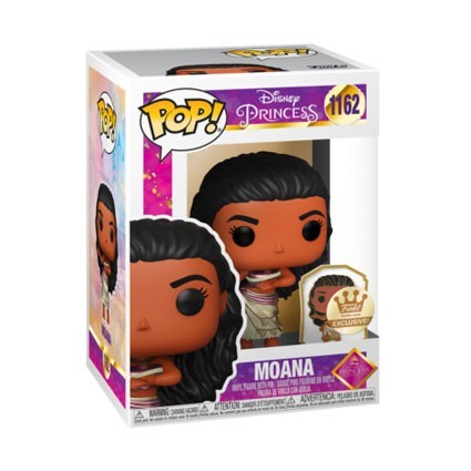 Figur Funko Pop Moana Gold Ultimate Princess with Enamel Pin Limited Edition Geneva Store Switzerland