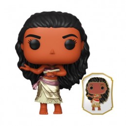 Figur Funko Pop Moana Gold Ultimate Princess with Enamel Pin Limited Edition Geneva Store Switzerland