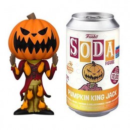 Figur Funko Funko Vinyl Soda NYCC 2021 Glow in the Dark Nightmare Before Christmas Pumpkin Jack Limited Geneva Store Switzerland