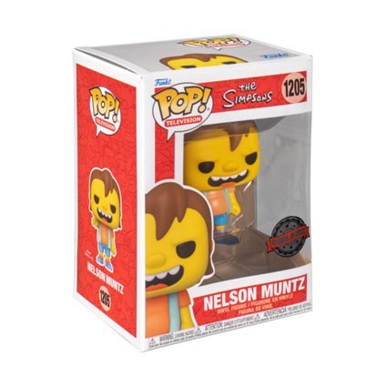 Figur Funko Pop The Simpsons Nelson Muntz Limited Edition Geneva Store Switzerland