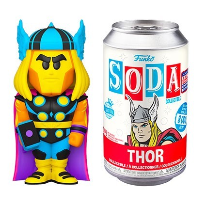 Figurine Funko Funko Vinyl Soda SDCC 2021 Thor Blacklight Chase Edition Limitée (International) Boutique Geneve Suisse